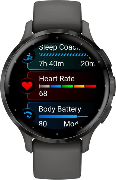 Garmin Venu 3S smartwatch (grusgrå)