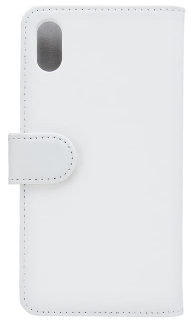 Gear iPhone Xs Max 6.5 plånboksfodral (vit)