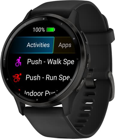 Garmin Venu 3 smartwatch (svart)