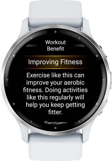 Garmin Venu 3 smartwatch (vit)