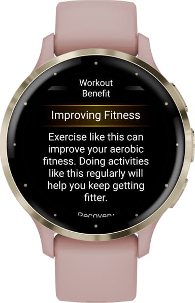 Garmin Venu 3S smartwatch (rosa)