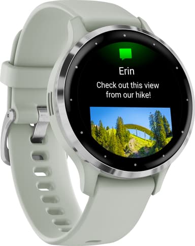 Garmin Venu 3S smartwatch (grågrön)