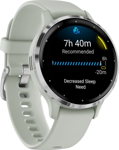 Garmin Venu 3S smartwatch (grågrön)