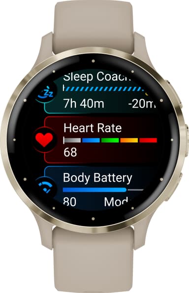 Garmin Venu 3S smartwatch (grå)