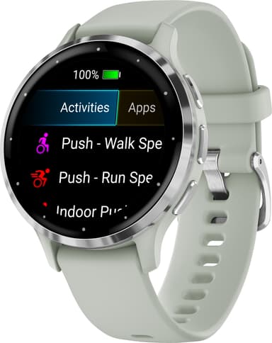 Garmin Venu 3S smartwatch (grågrön)