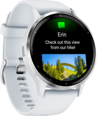 Garmin Venu 3 smartwatch (vit)