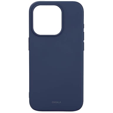 Onsala iPhone 15 Pro silikonskal (blått)