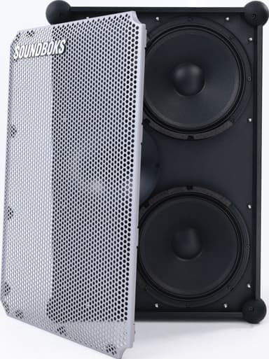 SOUNDBOKS 4 partyhögtalare (metallicgrå)