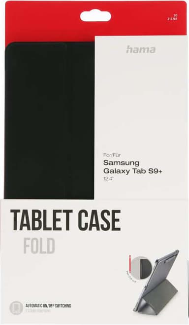 Hama skal till surfplatta Galaxy Tab S9+ (svart)