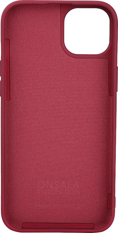 Onsala iPhone 15 Plus silikonskal (rött)