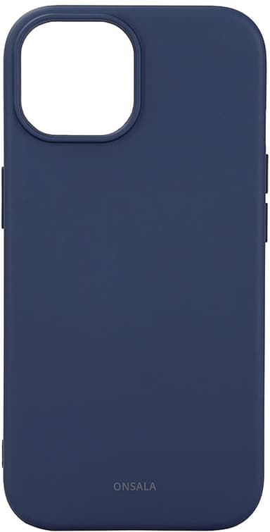 Onsala iPhone 15 silikonskal (blått)