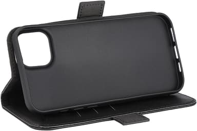 Gear plånboksfodral till iPhone 15 Plus (svart)