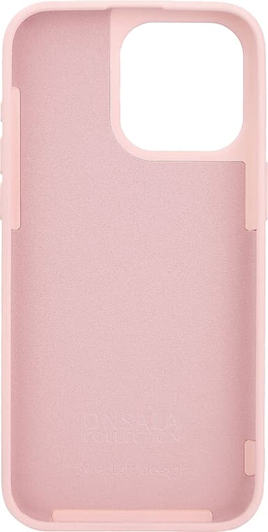 Onsala iPhone 15 Pro Max silikonskal (rosa)