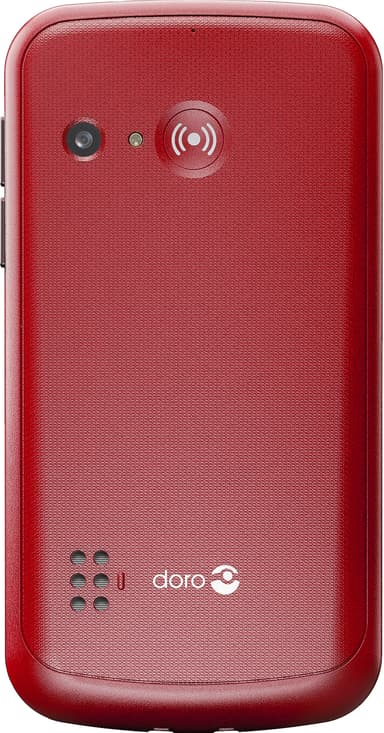 Doro 1881 mobiltelefon (röd)
