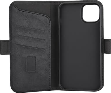 Gear plånboksfodral till iPhone 15 Plus (svart)