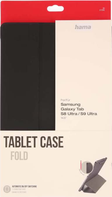 Hama skal till surfplatta Galaxy Tab S9 Ultra (svart)
