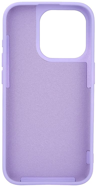 Onsala iPhone 15 Pro silikonskal (lila)