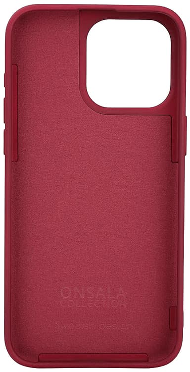 Onsala iPhone 15 Pro Max silikonskal (rött)