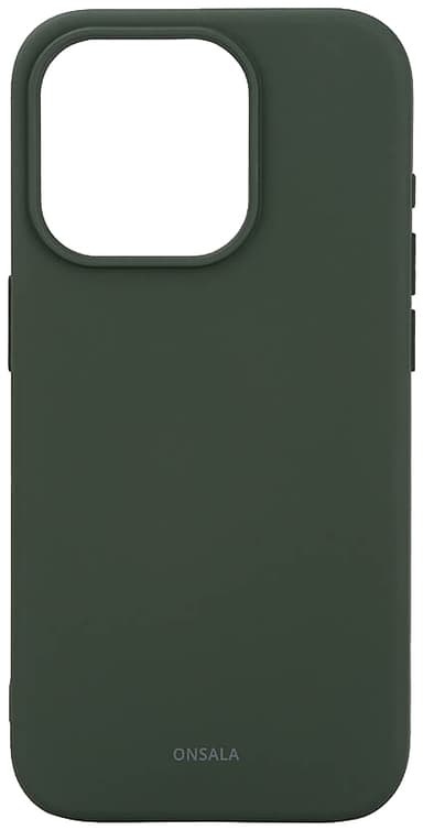 Onsala iPhone 15 Pro silikonskal (grönt)