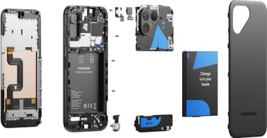 Fairphone 5 5G smartphone 8/256GB (svart)