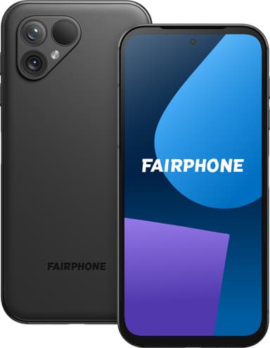 Fairphone 5 5G smartphone 8/256GB (svart)