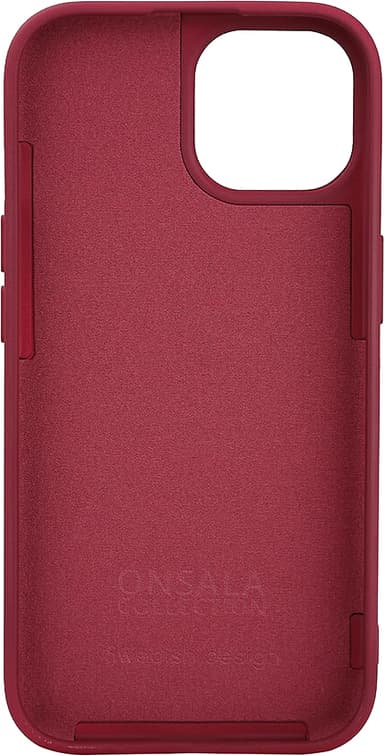 Onsala iPhone 15 silikonskal (rött)