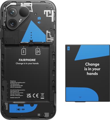 Fairphone 5 5G smartphone 8/256GB (transparent)