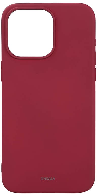 Onsala iPhone 15 Pro Max silikonskal (rött)