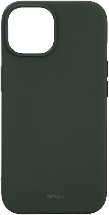 Onsala iPhone 15 silikonskal (grönt)