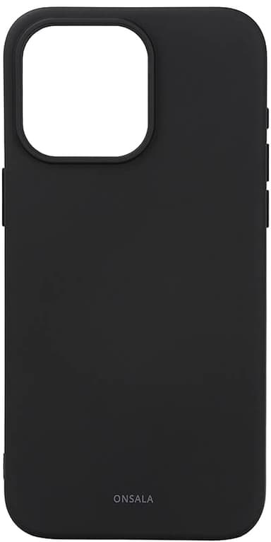 Onsala iPhone 15 Pro Max silikonskal (svart)