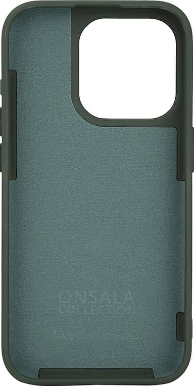 Onsala iPhone 15 Pro silikonskal (grönt)