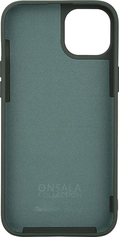 Onsala iPhone 15 silikonskal (grönt)