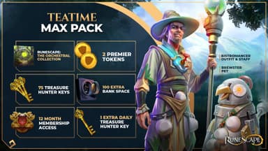 RuneScape Teatime Max Pack - PC Windows,Mac OSX