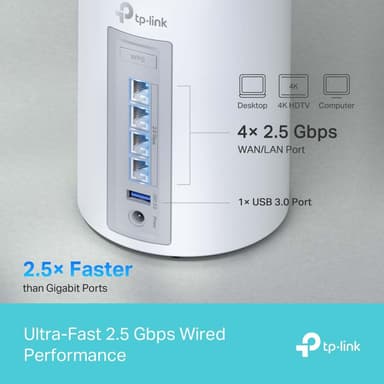 TP-Link Deco BE65 WiFi 7 Mesh-system (2-pack)