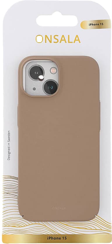 Onsala iPhone 15 Sand Burst fodral (beige)