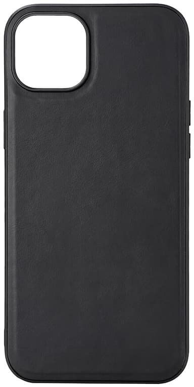 Buffalo iPhone 15 Plus Leather MagSeries fodral (svart)