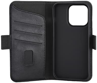 Gear plånboksfodral till iPhone 15 Pro (svart)