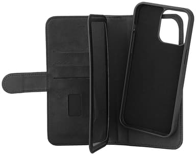 Gear 2in1 iPhone 15 Pro Max 7 plånboksfodral (svart)