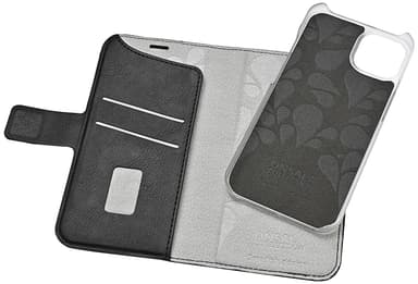 Onsala iPhone 15 Plus Magnetic Eco plånboksfodral (svart)