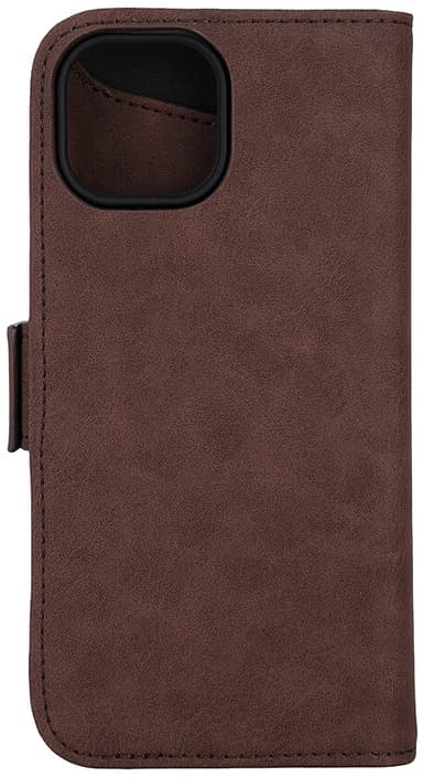 Gear iPhone 15 plånboksfodral (brunt)