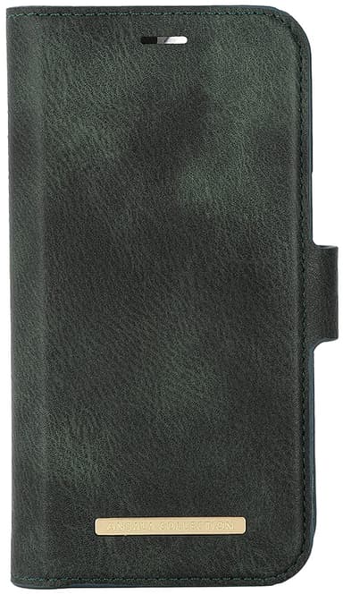 Onsala iPhone 15 Plus Magnetic Eco plånboksfodral (grönt)
