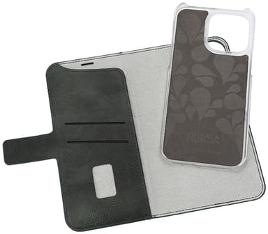 Onsala iPhone 15 Pro Max Magnetic Eco plånboksfodral (grönt)
