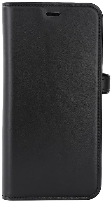 Buffalo iPhone 15 Plus 2-i-1 Leather MagSeries plånboksfodral (svart)