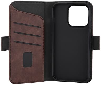 Gear iPhone 15 Pro plånboksfodral (brun)