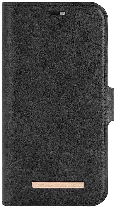 Onsala iPhone 15 Eco Magnetic plånboksfodral (svart)