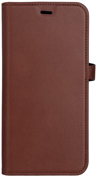 Buffalo iPhone 15 Plus 2-i-1 Leather MagSeries plånboksfodral (brunt)