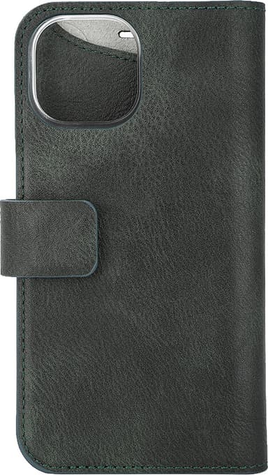 Onsala iPhone 15 Plus Magnetic Eco plånboksfodral (grönt)