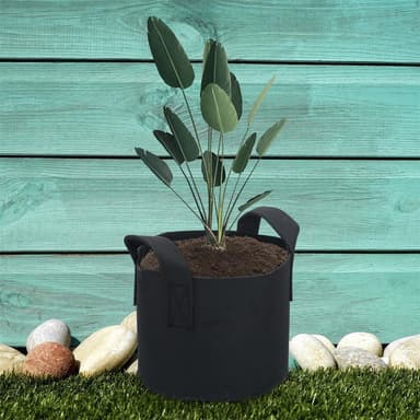 10x Planteringssäck Planteringskärl (38 l - 40 x 30 cm)