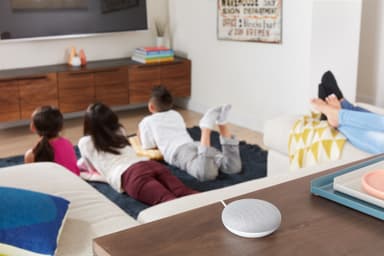 Google Home Mini - svenska (chalk)