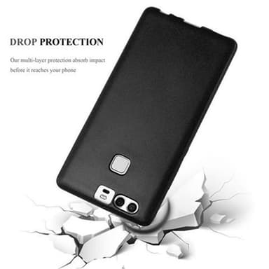 Skal Huawei P9 Fodral Case (Svart)